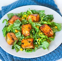 Avocado Salmon Salad Prep - 4 Servings