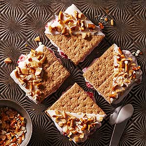 Frozen Chocolate Pretzel Sandwiches