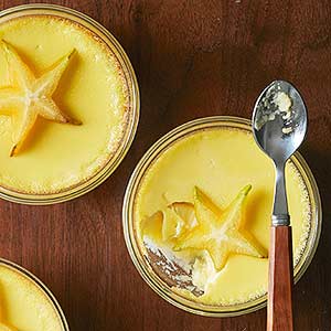 Tropical Coconut Custard