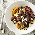 Grilled Steak and Corn with Heirloom Tomatoes