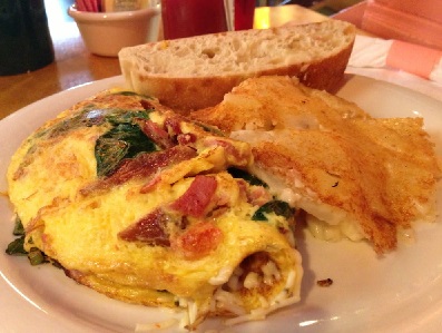 Spinach Omelet
