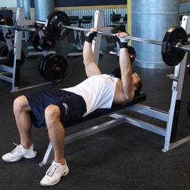 Close-Grip Barbell Bench Press